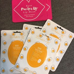 Face and lip masks